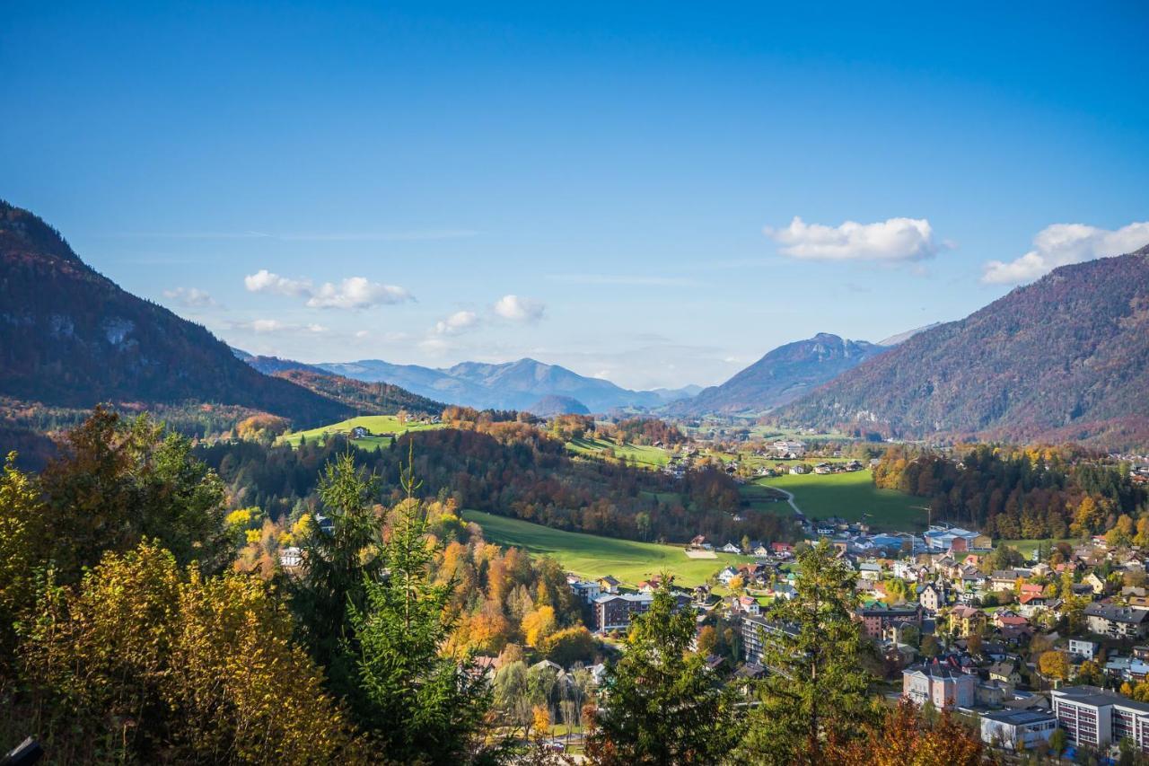 Ferienwohnung Bergsonne Mit Sonnenbalkon Und Tiefgaragen Parkplatz Bad Ischl Zewnętrze zdjęcie
